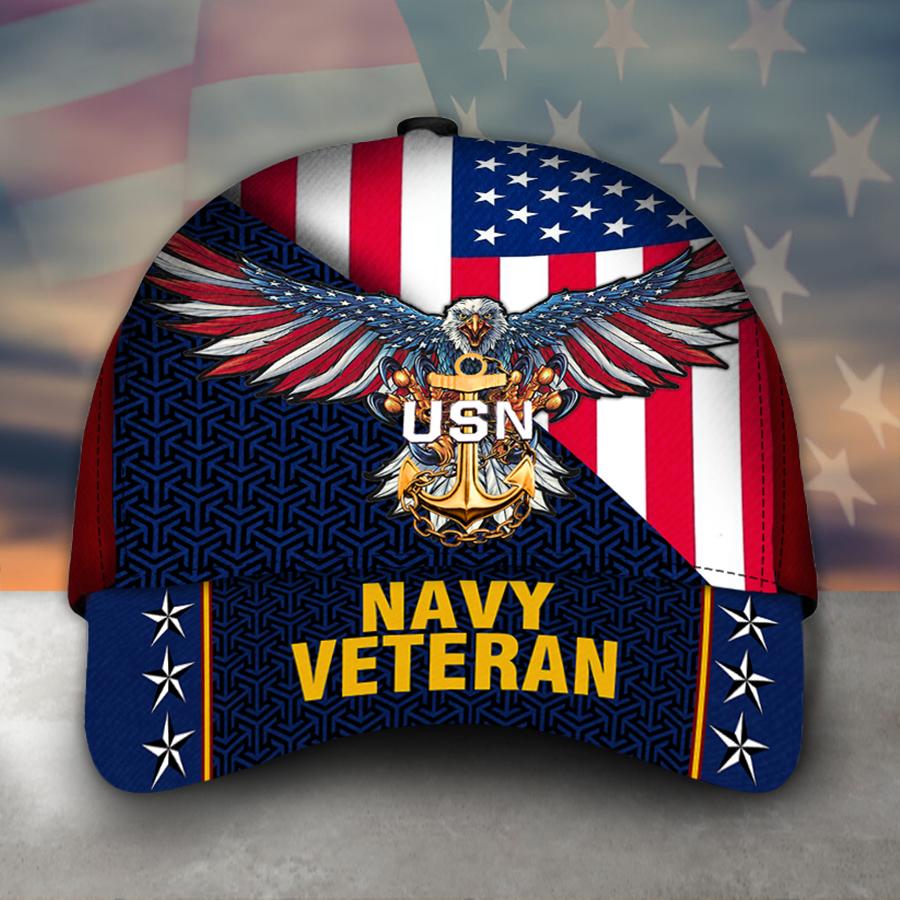United States Navy Veteran Classic Cap