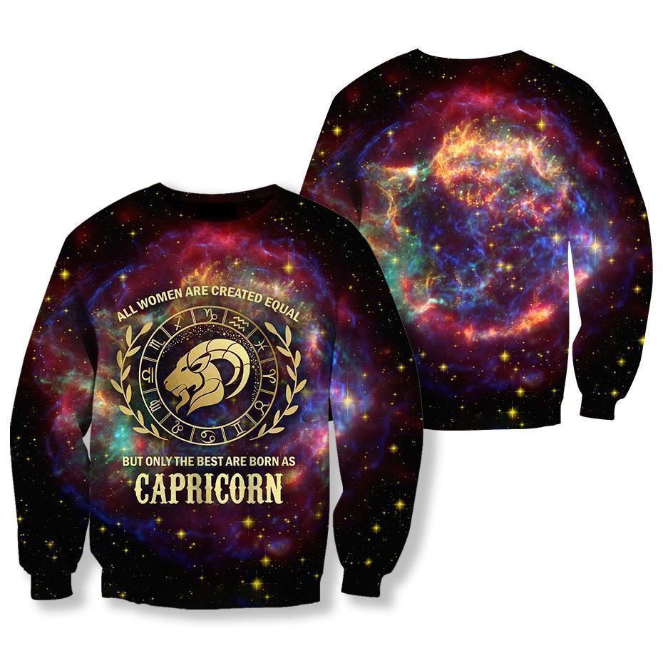 All Over Printed Capricorn Horoscope Hoodie-Apparel-NTH-Sweatshirt-S-Vibe Cosy™