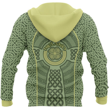 Irish Celtic Cross 3D All Over Printed Shirts For Men and Women TT0125-Apparel-TT-Hoodie-S-Vibe Cosy™