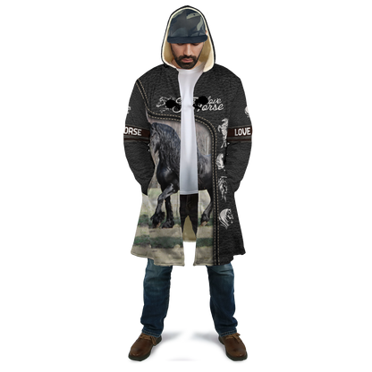 Love Horse 3D All Over Printed Shirts Pi220401-Apparel-TA-Hoodie-S-Vibe Cosy™