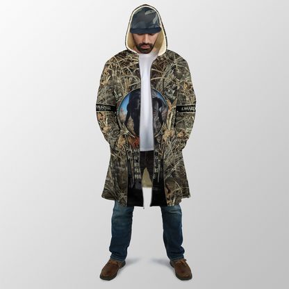 Hunting Labrador 3D Over Printed Unisex Deluxe Hoodie ML