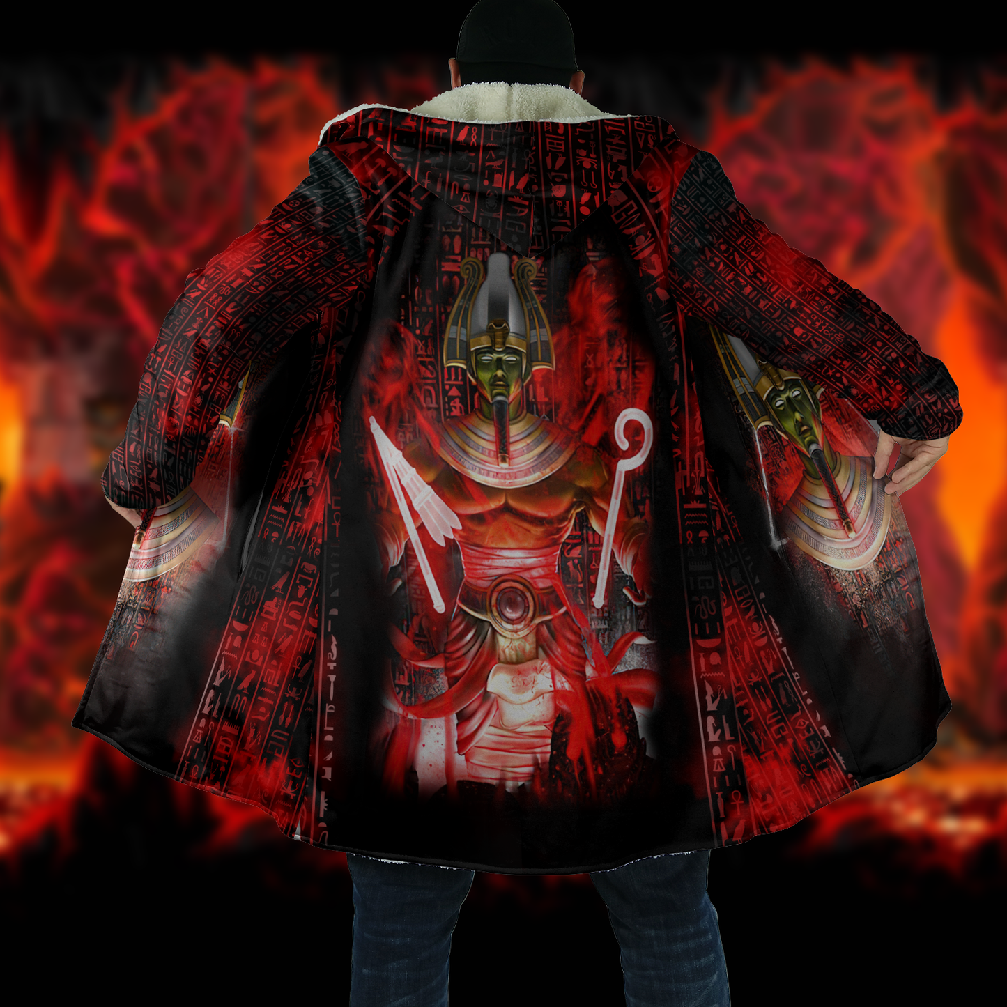 The Gods of Egypt - Osiris 3D All Over Printed Unisex Shirts