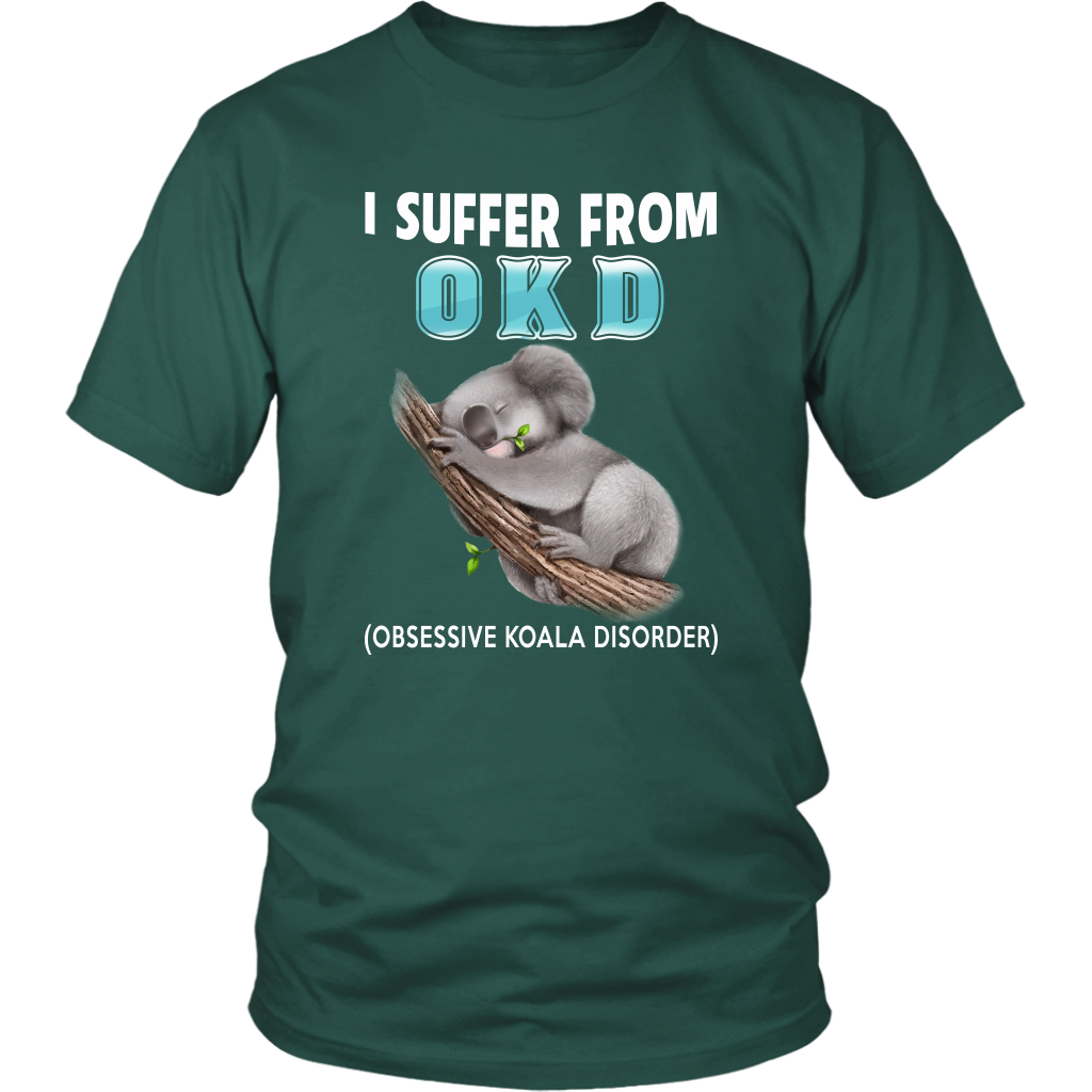 AUSTRALIA OKD T-SHIRT K5-T-SHIRTS-HP Arts-District Unisex Shirt-Dark Green-S-Vibe Cosy™