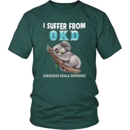 AUSTRALIA OKD T-SHIRT K5-T-SHIRTS-HP Arts-District Unisex Shirt-Dark Green-S-Vibe Cosy™