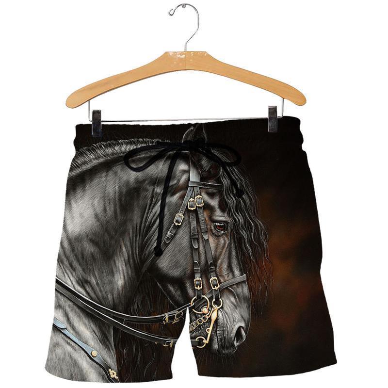 3D All Over Printing Japanese Horse Shirts-Apparel-NNK-SHORTS-S-Vibe Cosy™