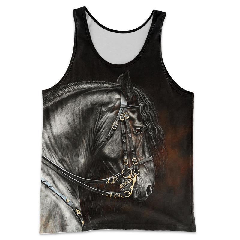 3D All Over Printing Japanese Horse Shirts-Apparel-NNK-Tank Top-S-Vibe Cosy™