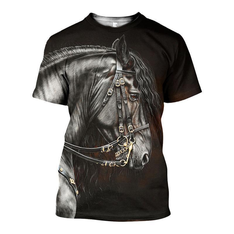 3D All Over Printing Japanese Horse Shirts-Apparel-NNK-T-Shirt-S-Vibe Cosy™
