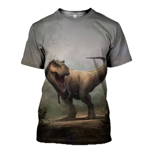 3D All Over Printed Dinosaur Clothes-3D All Over Printed Clothes-HP Arts-T-shirt-XS-Vibe Cosy™