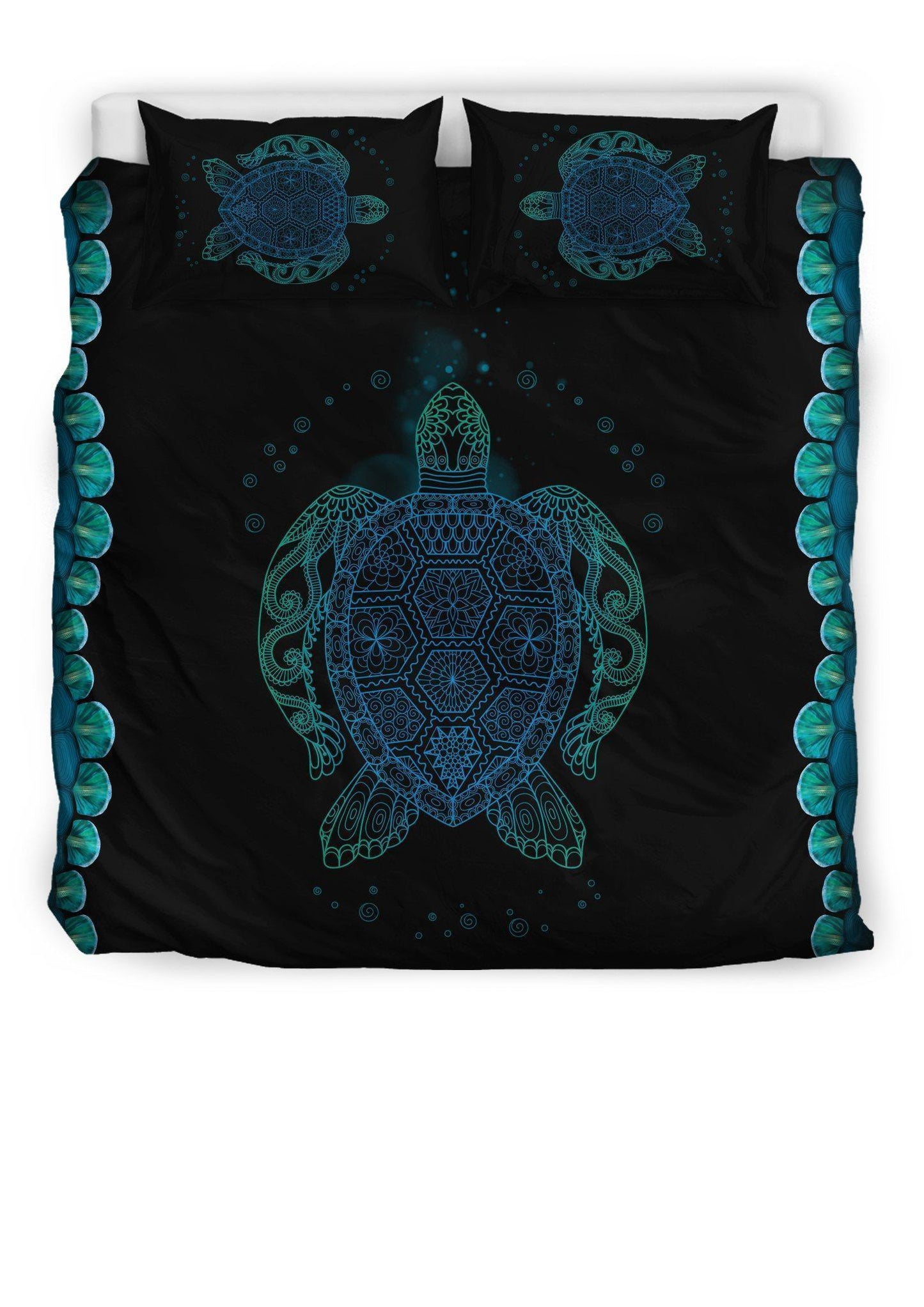 LET THE SEA SET YOU FREE BED SET-BEDDING SETS-HD09-US Queen/Full-Vibe Cosy™