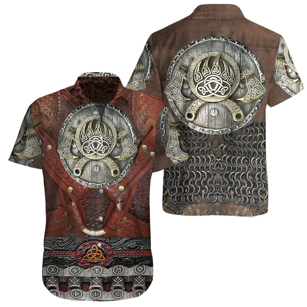 Viking Armor 3D All Over Printed Unisex Shirts