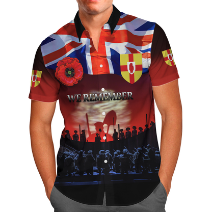 Remembrance Day Lest We Forget 3D All Over Printed Unisex Shirts
