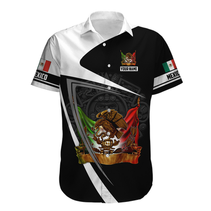 Personalized Name Mexico 3D All Over Printed Unisex Shirts