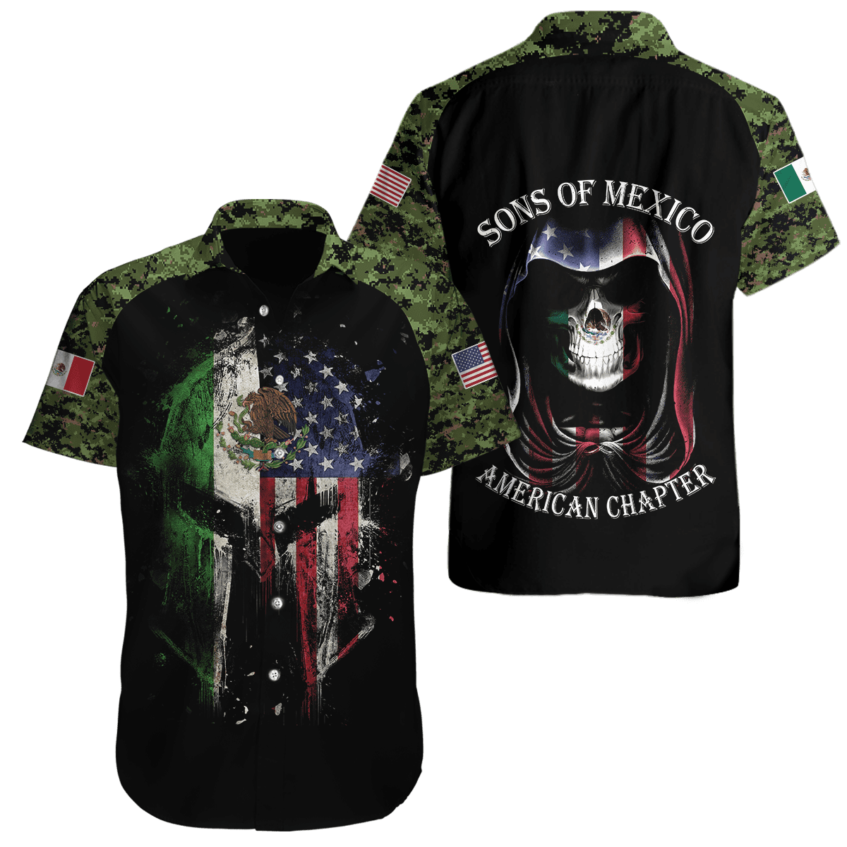 Son Of Mexico 3D All Over Printed Unisex Shirts