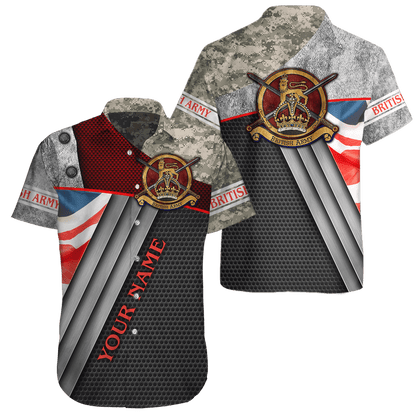 British Army 3D All Over Printed Unisex Shirts