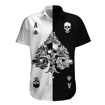 Gothic Skull 3D All Over Printed Unisex Shirts