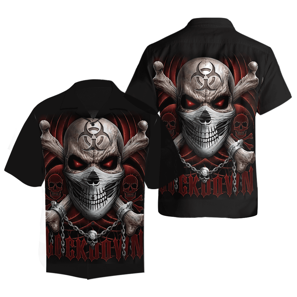 Cool Skull Hawaii Shirt For Men And Women DA03122001