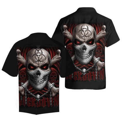 Cool Skull Hawaii Shirt For Men And Women DA03122001