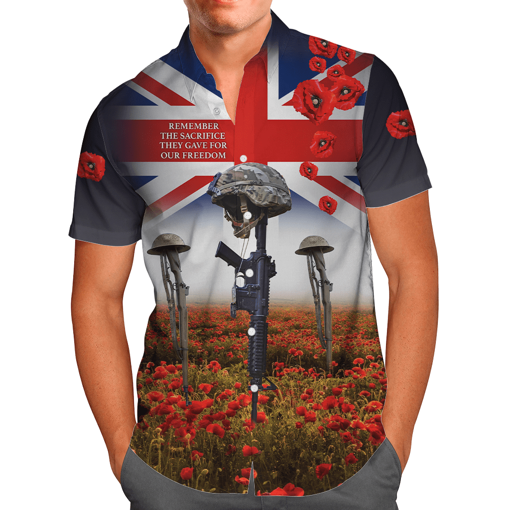 Remembrance Day Lest We Forget 3D All Over Printed Unisex Shirts