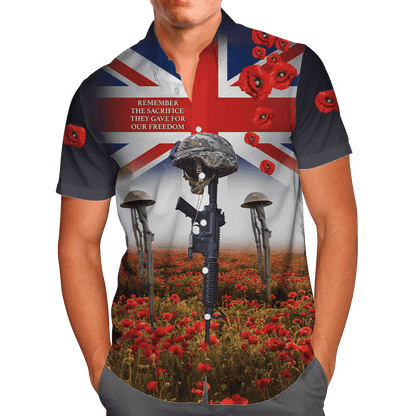Remembrance Day Lest We Forget 3D All Over Printed Unisex Shirts