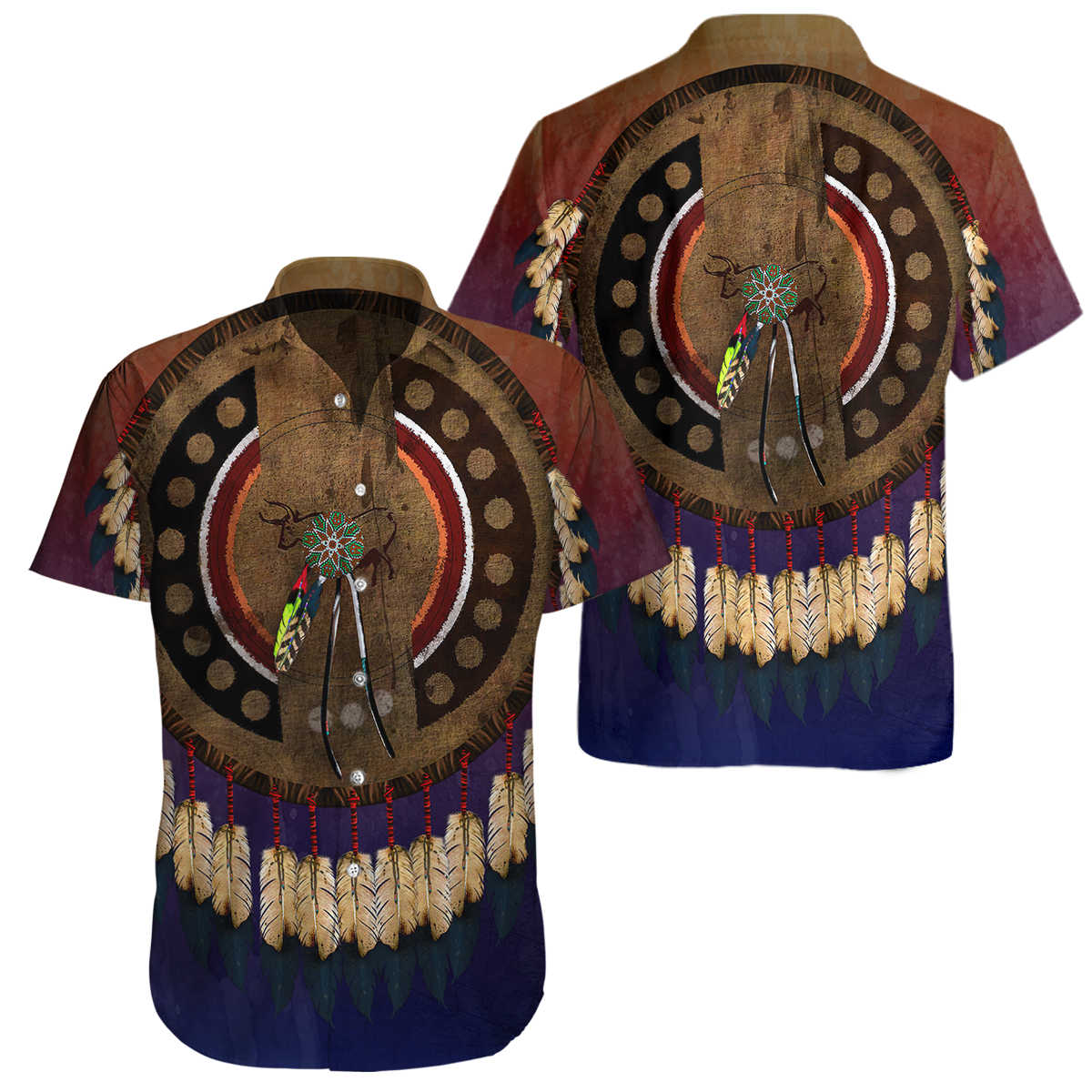 Native American 3D All Over Printed Unisex Shirts