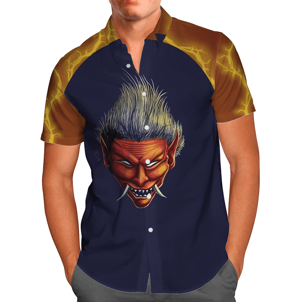 Japan Mythology Raijin 3D All Over Printed Unisex Shirts
