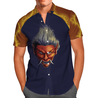 Japan Mythology Raijin 3D All Over Printed Unisex Shirts