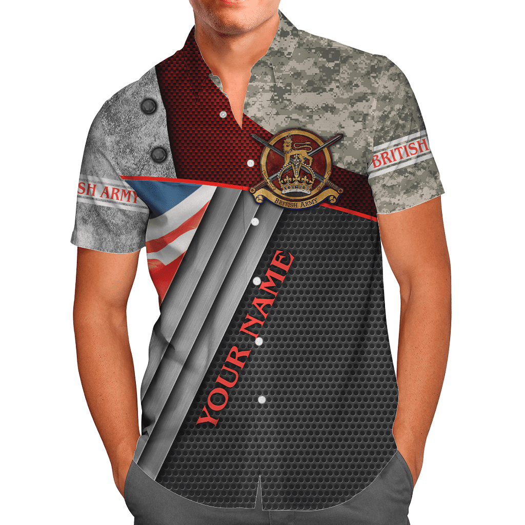 British Army 3D All Over Printed Unisex Shirts