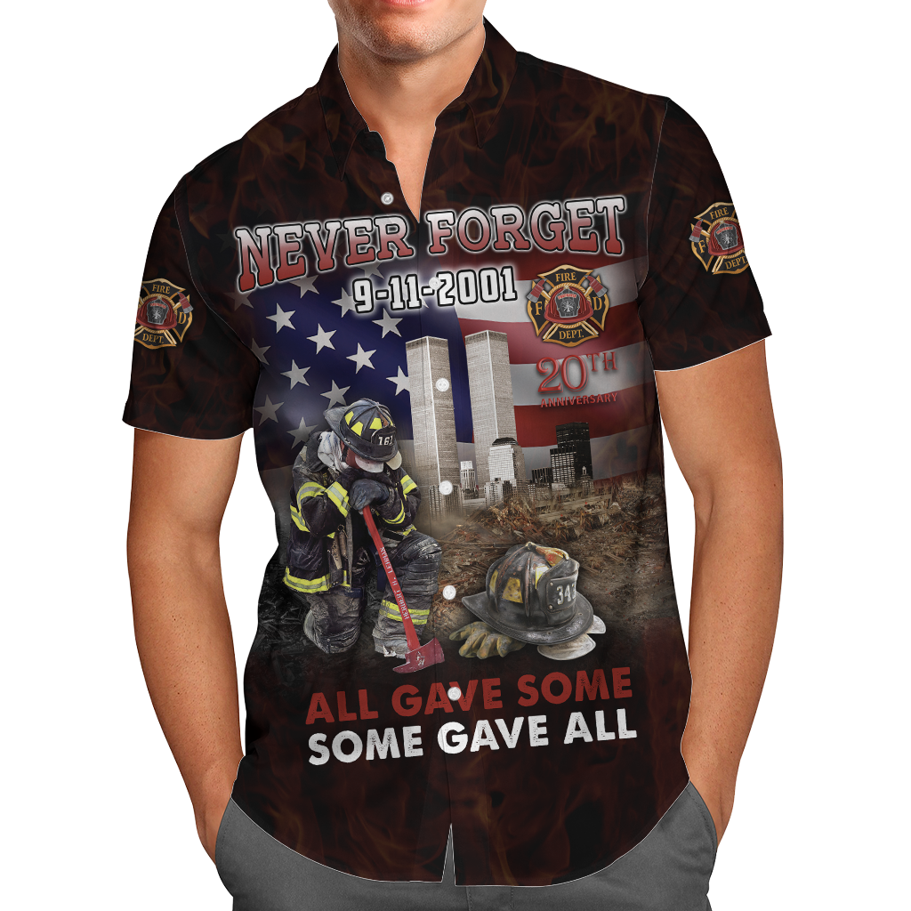Firefighter Hawaii Shirt For Men And Women