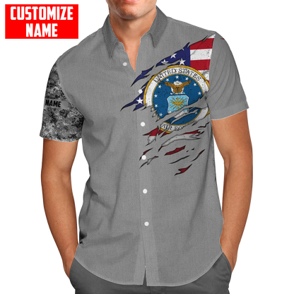 Custom name Soldier US Air Force 3d all over printed shirt hoodie MH06072108