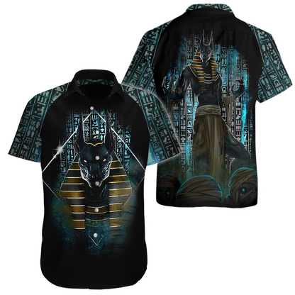 The God Of Egypt - Anubis 3D All Over Printed Unisex Shirts