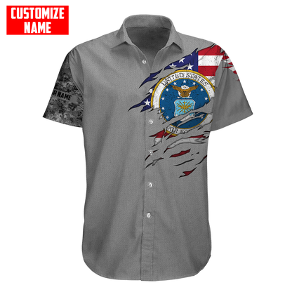 Custom name Soldier US Air Force 3d all over printed shirt hoodie MH06072108