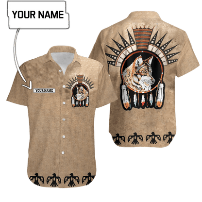 Custom Name Native American 3D All Over Printed Unisex Shirts