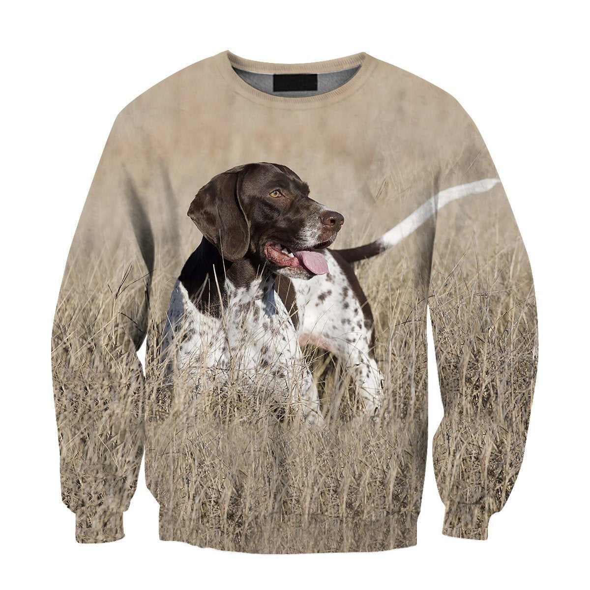 All Over Print Hunting Dog English Pointer-Apparel-HbArts-Sweatshirt-S-Vibe Cosy™