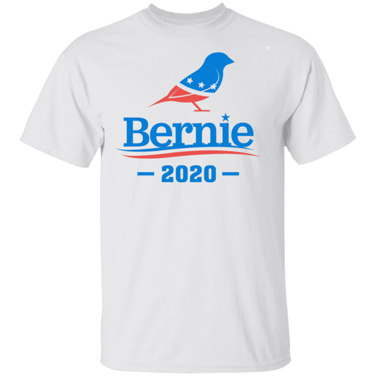 Bernie Sanders 2020 Bird T-Shirt Supporters-T-Shirts-CustomCat-White-S-Vibe Cosy™