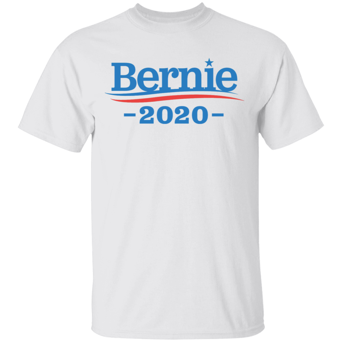 Bernie Sanders 2020 T-Shirt-T-Shirts-CustomCat-White-S-Vibe Cosy™