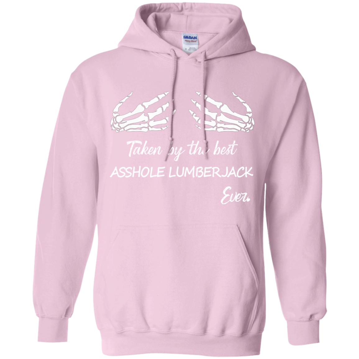 Taken by the best a$$hole lumberjack ever.-T Shirt-CustomCat-LADIES' COTTON T-SHIRT-Black-X-Small-Vibe Cosy™
