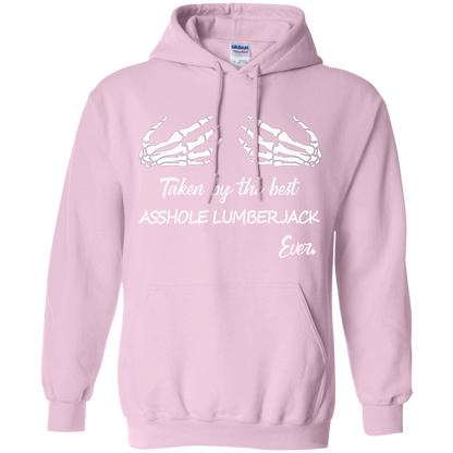 Taken by the best a$$hole lumberjack ever.-T Shirt-CustomCat-LADIES' COTTON T-SHIRT-Black-X-Small-Vibe Cosy™