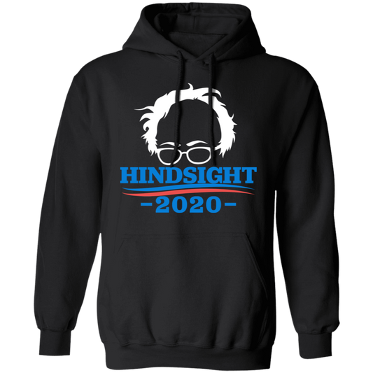 Bernie Sanders Hindsight 2020 T-Shirt-Sweatshirts-CustomCat-Black-S-Vibe Cosy™