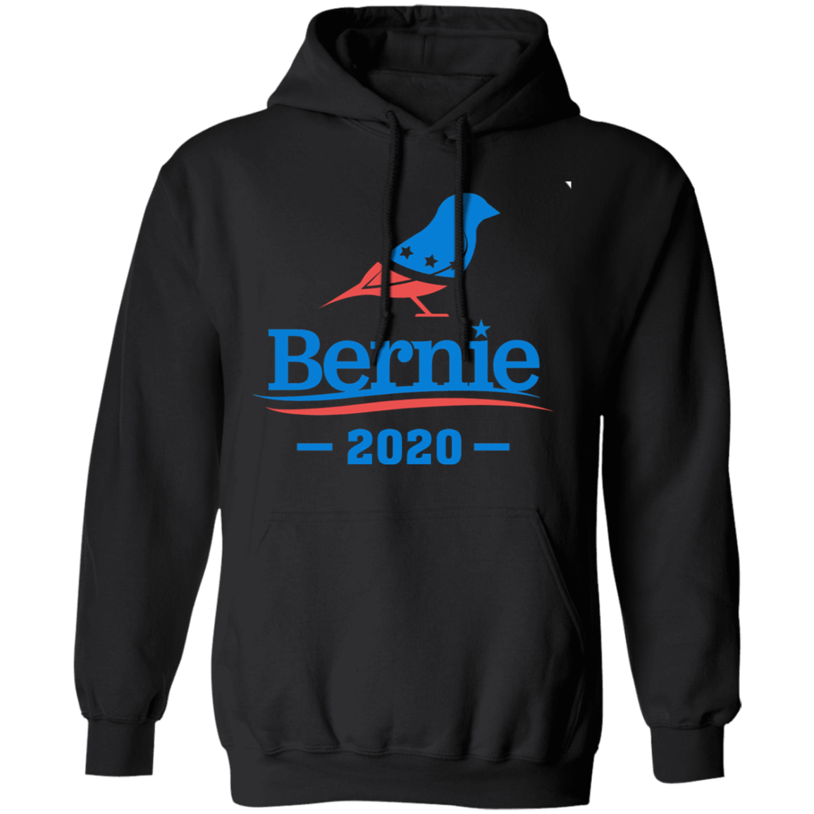Bernie Sanders 2020 Bird T-Shirt Supporters-Sweatshirts-CustomCat-Black-S-Vibe Cosy™