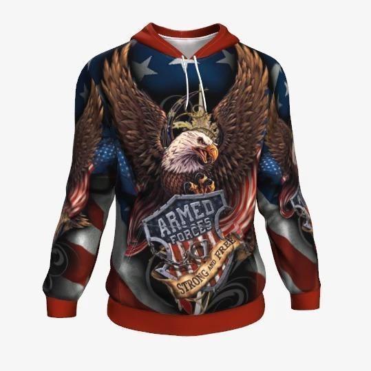 Eagle Armed Force HC1902-Apparel-Huyencass-Hoodie-S-Vibe Cosy™