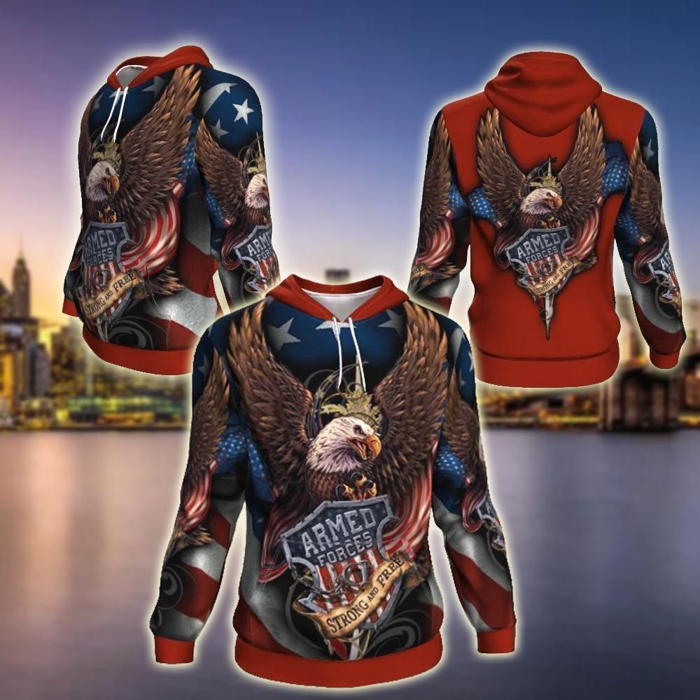 Eagle Armed Force HC1902-Apparel-Huyencass-Hoodie-S-Vibe Cosy™