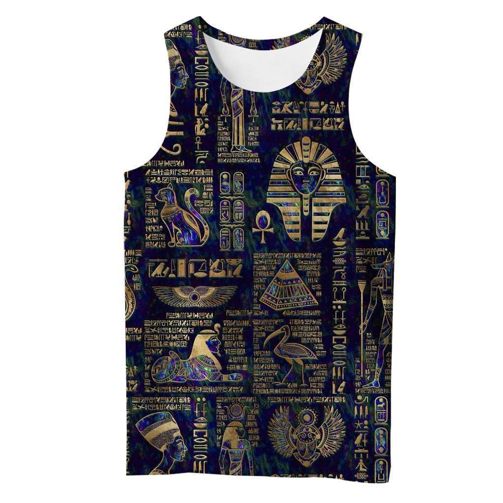 Egyptian Hieroglyphs And Deities 3D All Over Printed Clothes HC3103-Apparel-MP-Hoodie-S-Vibe Cosy™
