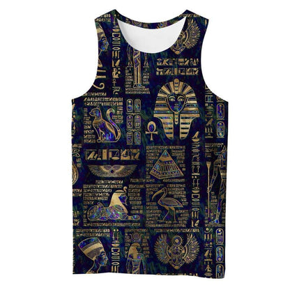 Egyptian Hieroglyphs And Deities 3D All Over Printed Clothes HC3103-Apparel-MP-Hoodie-S-Vibe Cosy™