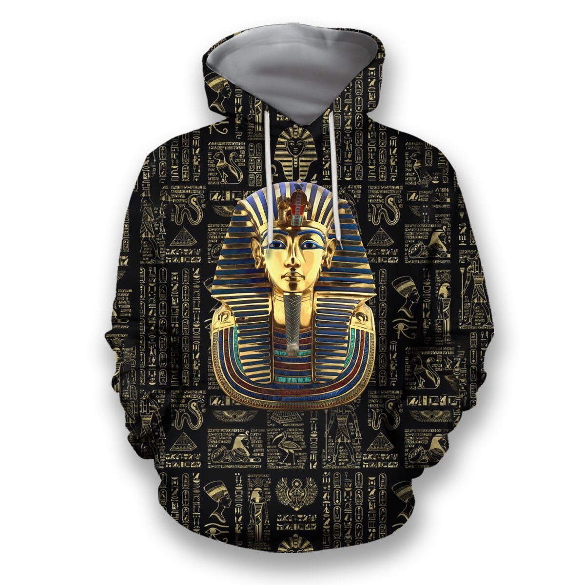 All Over Printed Egyptian Shirts-Apparel-HbArts-Hoodies-S-Vibe Cosy™