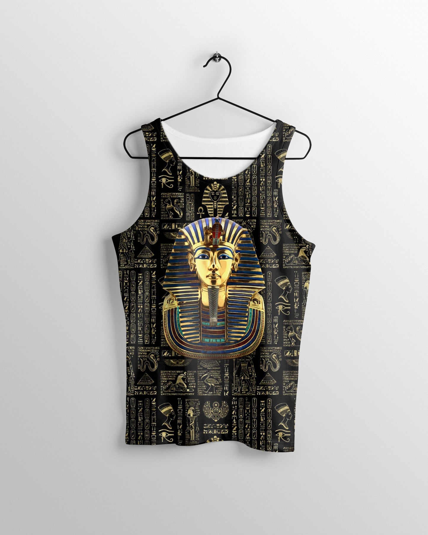 All Over Printed Egyptian Shirts-Apparel-HbArts-Tank top-S-Vibe Cosy™