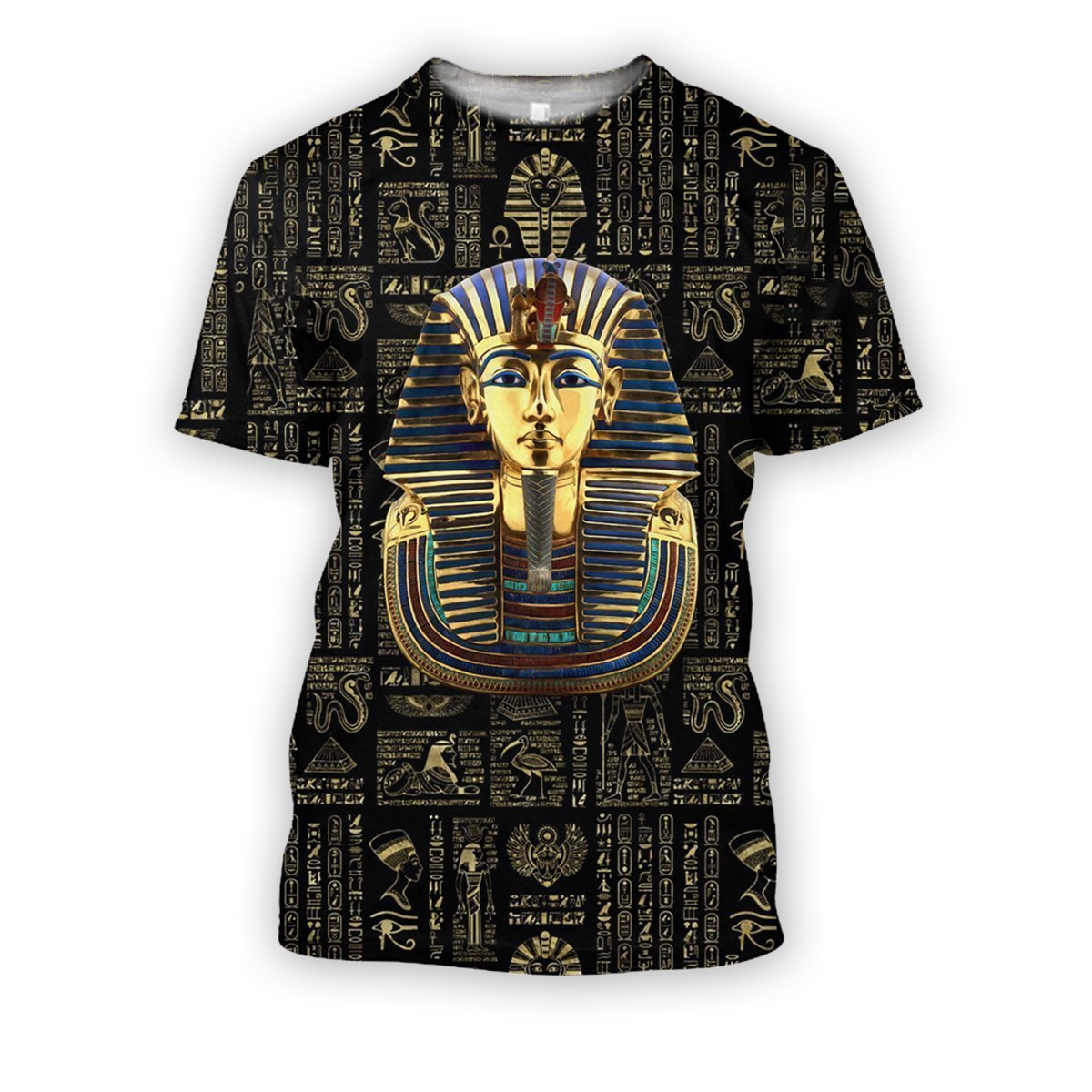 All Over Printed Egyptian Shirts-Apparel-HbArts-T-Shirt-S-Vibe Cosy™
