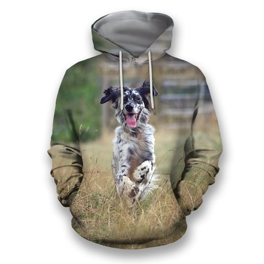 All Over Print English Setter-Apparel-HbArts-Hoodie-S-Vibe Cosy™