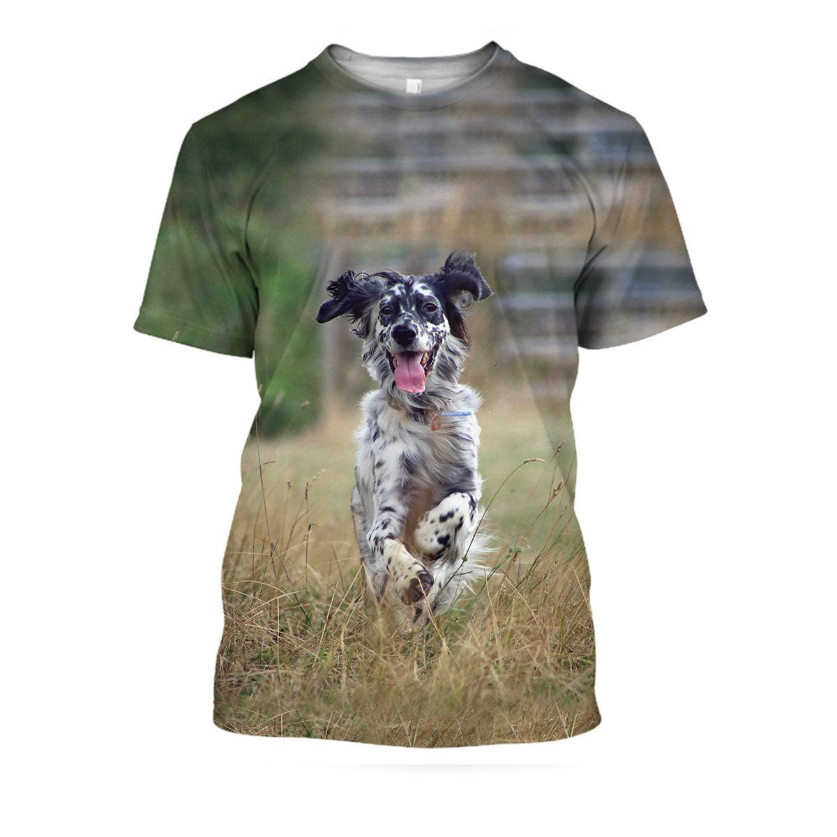 All Over Print English Setter-Apparel-HbArts-T-Shirt-S-Vibe Cosy™