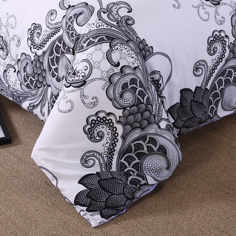 3D European Flowers bedding sets printed Bohemia duvet cover set with Pillowcase-Bedding Set-6teenth Outlet-US Twin-Vibe Cosy™