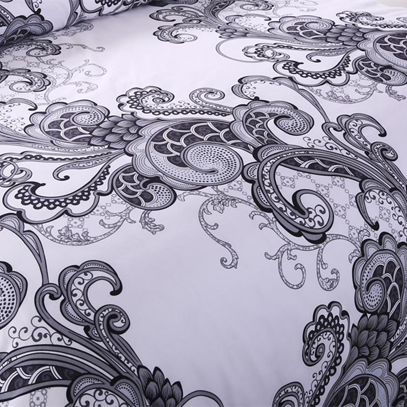 3D European Flowers bedding sets printed Bohemia duvet cover set with Pillowcase-Bedding Set-6teenth Outlet-US Twin-Vibe Cosy™